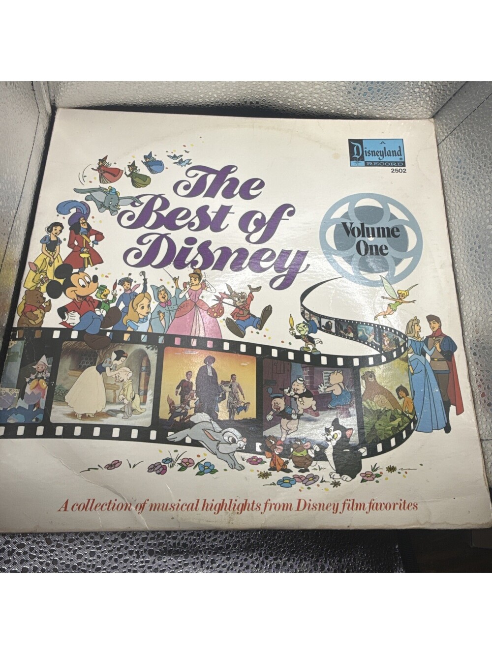 Disneyland Records The Best of Disney Volume I Vinyl LP 1978 Disney Franchise